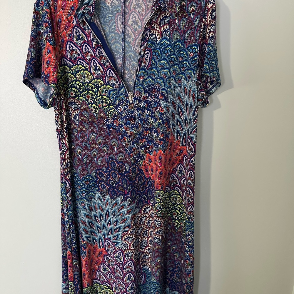 Colorful Patterned Dress